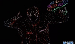 无人机视频表演视频,一场视觉盛宴的空中奇观